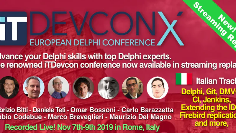 Locandina dell'evento L'IDE di Delphi ti sta stretto? Estendilo tu!