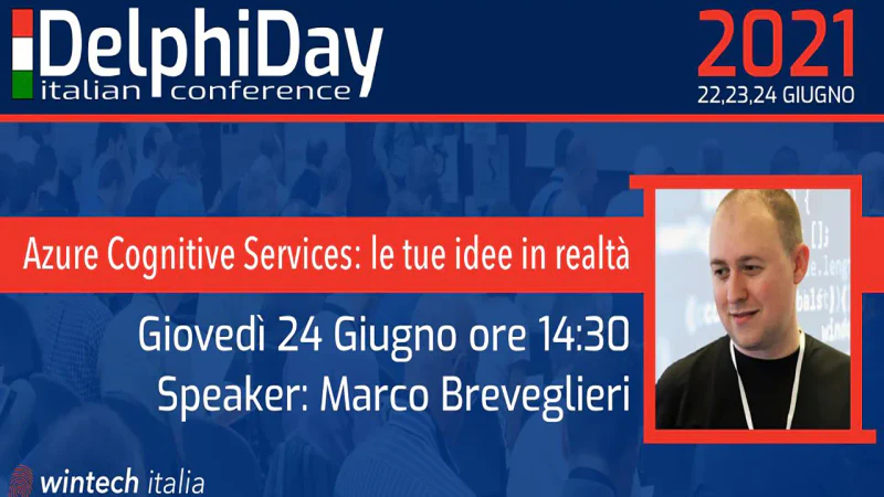 Locandina dell'evento Azure Cognitive Services: trasforma le tue idee in realtà!