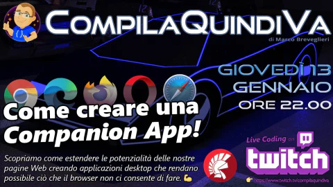 Estendiamo le applicazioni Web con una Companion App (Live Coding)