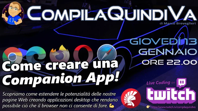 Estendiamo le applicazioni Web con una Companion App (Live Coding)