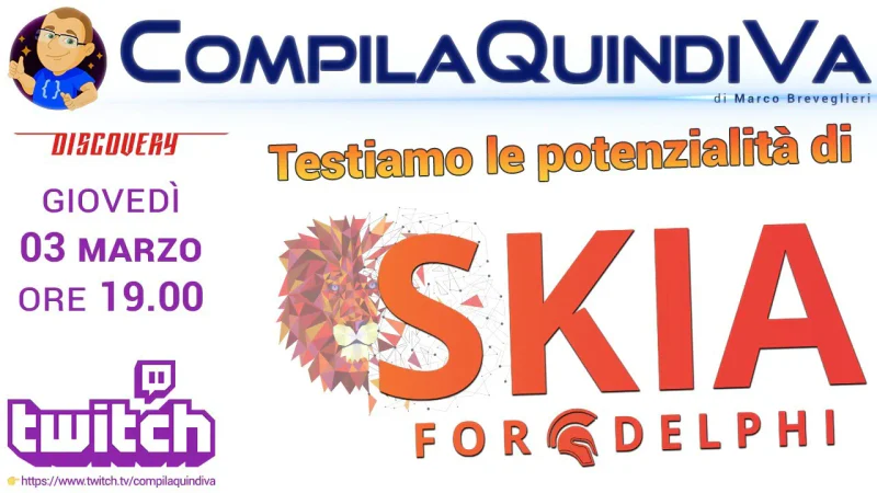 Skia4Delphi: testiamo le potenzialità della libreria grafica (Discovery)
