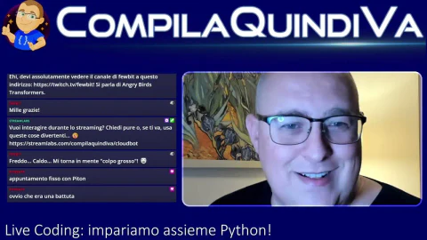 Impariamo Python assieme - Episodio 10: pratiche di unit testing e chiacchiere (Live Coding)