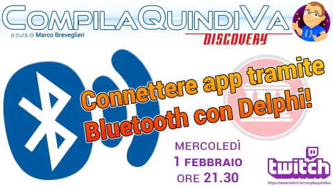 Connettere app tramite Bluetooth con Delphi (Discovery)