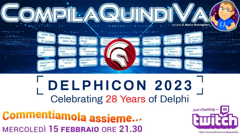 Commentiamo assieme il 28° anniversario di Delphi (Just Chatting)