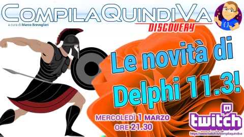 Le novità di Delphi 11.3 Alexandria (Malawi) (Discovery)
