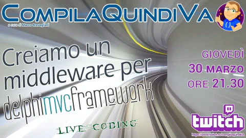 Creiamo un middleware per DelphiMVCFramework (Live Coding)