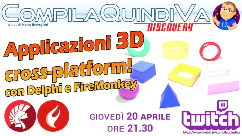 Applicazioni 3D cross-platform con Delphi e FireMonkey - Parte 1 (Discovery)