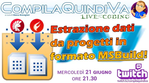 Estrazione dati da progetti in formato MSBuild (Live Coding)