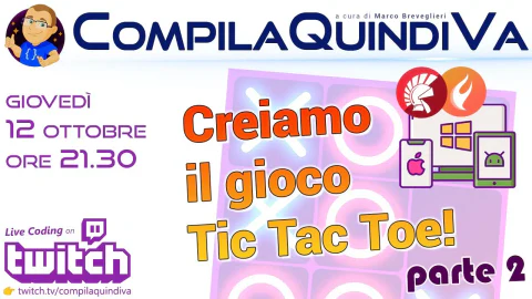 Creiamo il gioco Tic Tac Toe con Delphi - Parte 2 (Live Coding)