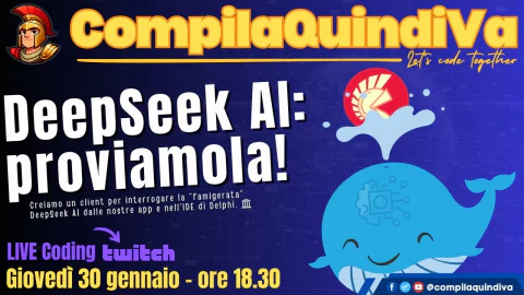 DeepSeek AI: proviamola con Delphi! (Live Coding)