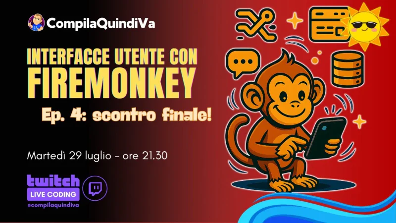 Interfacce utente con FireMonkey - Episodio 4: scontro finale! (Live Coding)