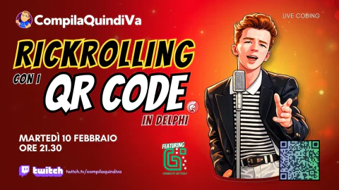 Generiamo QR Code con Delphi trollando gli amici (Live Coding)
