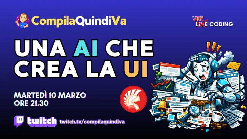 Creare interfacce utente al volo con l'AI in Delphi, ce l'abbiamo fatta (Live Coding)