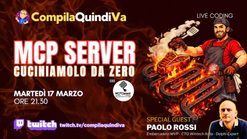 Scopriamo MCP e creiamo un server in 5 minuti con Delphi (Live Coding)
