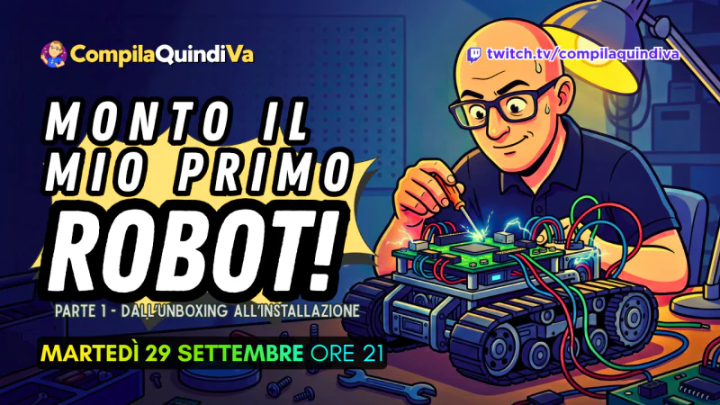 Monto il mio primo robot! Parte 1