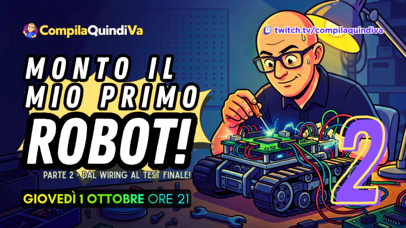 Monto il mio primo robot! Parte 2