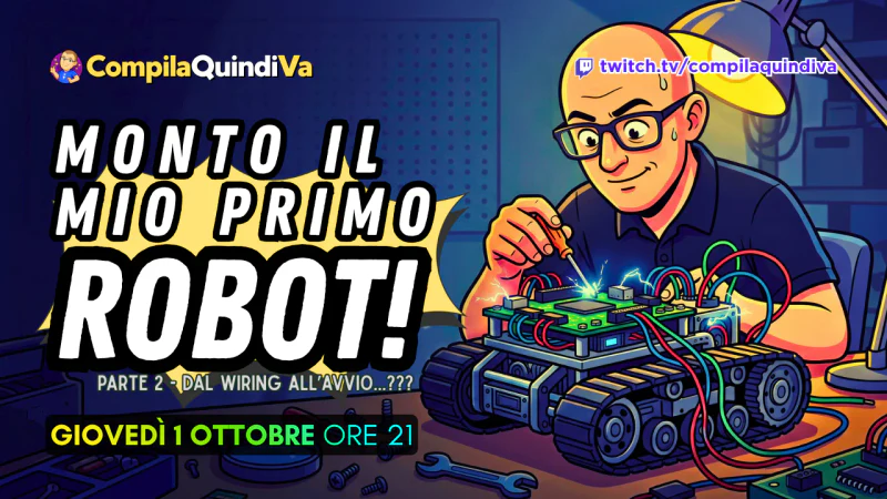 Monto il mio primo robot! Parte 2