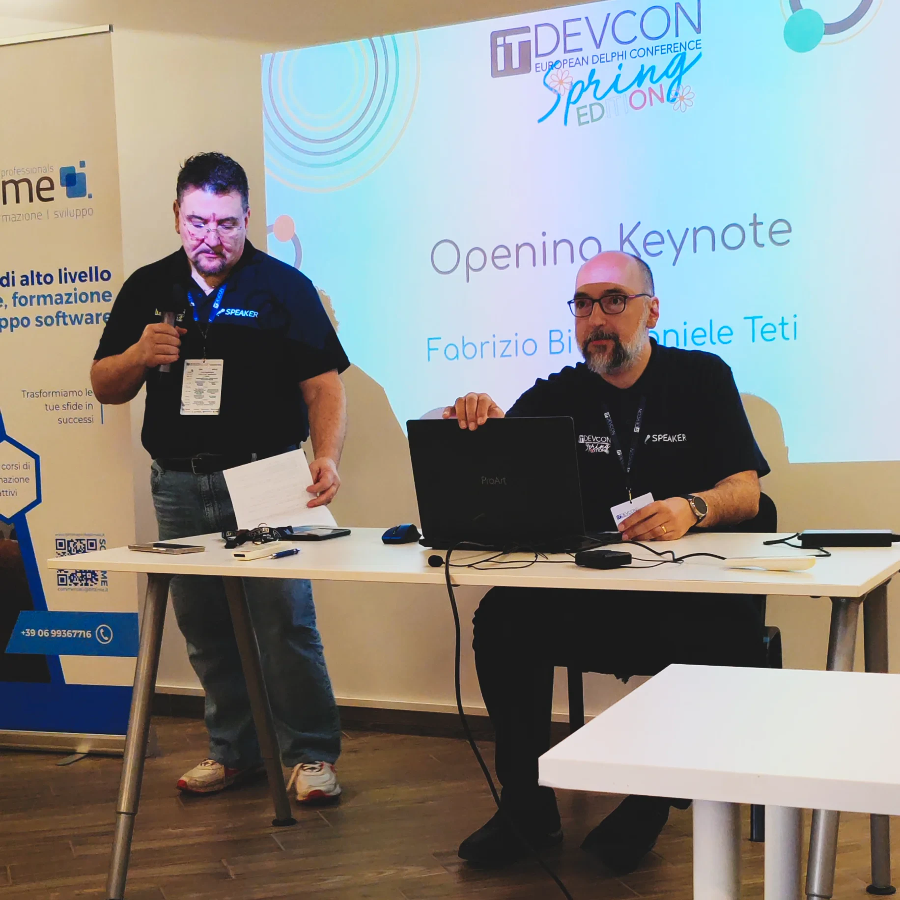 La keynote di apertura