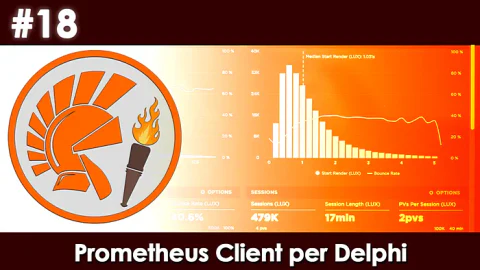 Nuovo episodio #18 di Delphi Podcast: Prometheus Client per Delphi