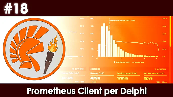 Nuovo episodio #18 di Delphi Podcast: Prometheus Client per Delphi