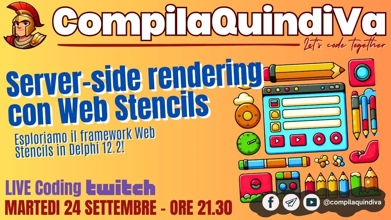 Server-side rendering con Web Stencils! (Live Coding)
